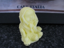 Baby in handdoek