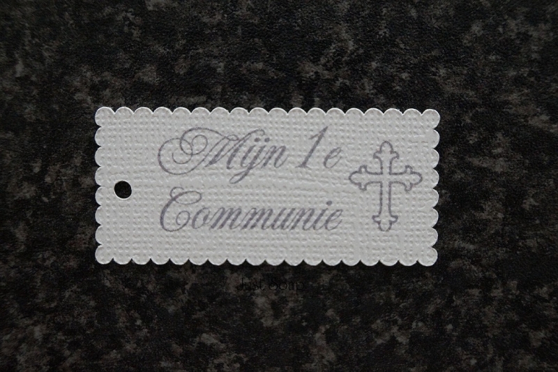 Label Mijn 1e Communie Kruis