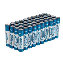 AAA super alkaline batterij LR03, 40 pk