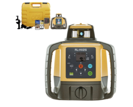 Dubbelafschotlaser RL-HV2S met LS-80X ontvanger Statief & Laserbaak