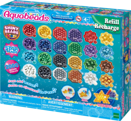 Aquabeads Navulling Glans Parelpakket