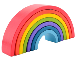 Joueco Regenboogblokken 7-delig