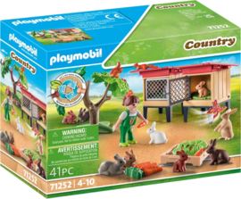 71252 Playmobil Country Konijnenhok