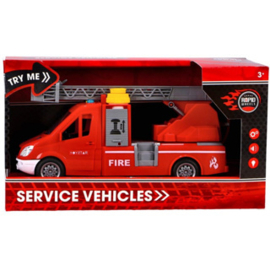Brandweertruck met Licht en Geluid