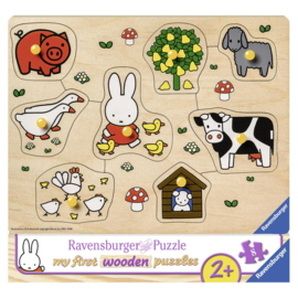 Nijntje Puzzel Hout Boerderij