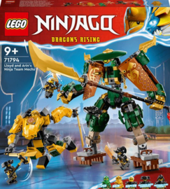 71794 Ninjago Lloyd en Arins Ninja Teammecha