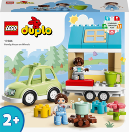 10986 Duplo Huis op Wielen