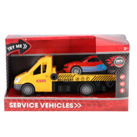 Autotransporter met Auto