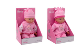 Baby Rose Zachte Pop 30 cm