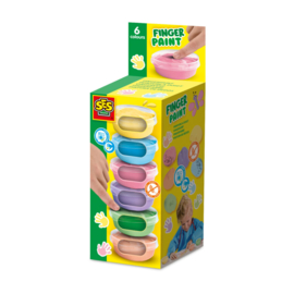 00397 Vingerverf Pastel 6x 45 ML