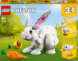 31133 Lego Creator Wit Konijn