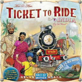 Ticket To Ride India & Zwitserland