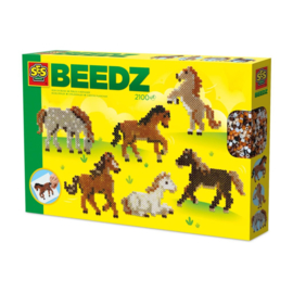 D14-6222 Strijkkralen Wilde Paarden