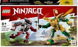 71781 Ninjago Lloyd,s Mech Battle