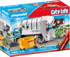 70885 Playmobil Vuilnisauto Met Licht