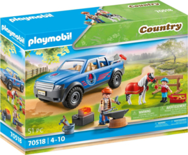 70518 Playmobil Mobiele Hoefsmid