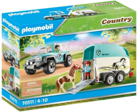 70511 Playmobil Auto Met Aanhanger