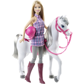 Barbie met Paard