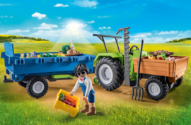 71249 Playmobil Country Tractor Met Aanhanger