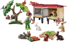 71252 Playmobil Country Konijnenhok