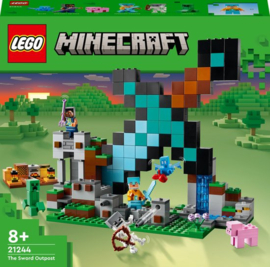 21244 Lego Minecraft Uitvalbasis Zwaard