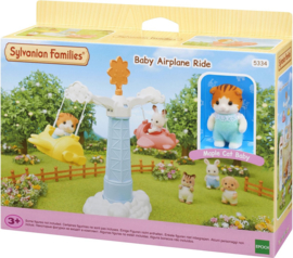 5334 Sylvanian Baby Vliegtuigrit