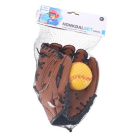 Honkbalhandschoen met Bal
