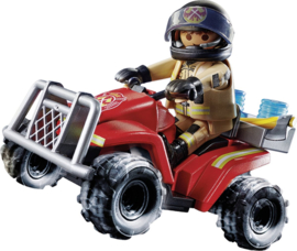 71090 Playmobil Brandweer Speed Quad