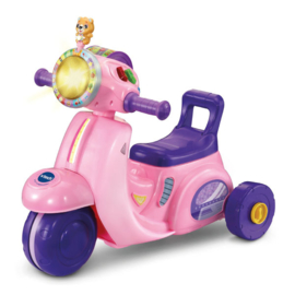 VBtech 2 in 1 Loopscooter Roze