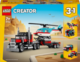31146 Lego Creator Truck met Helicopter