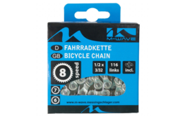 Fietsketting M-Wave 8 speed - 116 schakels