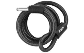 Insteekkabel Axa RLE 150/10 met houder - zwart