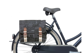 Dubbele fietstas Basil Bohème Carry All - 35 liter - zwart
