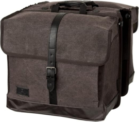 FASTRIDER DUBBELE TAS ISAS BRUIN
