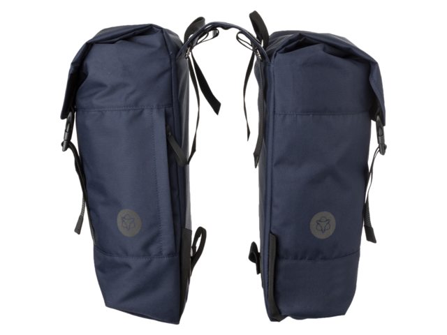 AGU DWR DUBBELE FIETSTAS URBAN NAVY