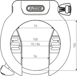 Abus ringslot Amparo 4750sl r