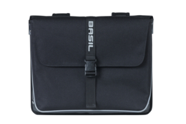 Dubbele fietstas Basil Forte 35 liter - zwart