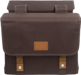 Dubbele Tas New looxs mondi double canvas brown