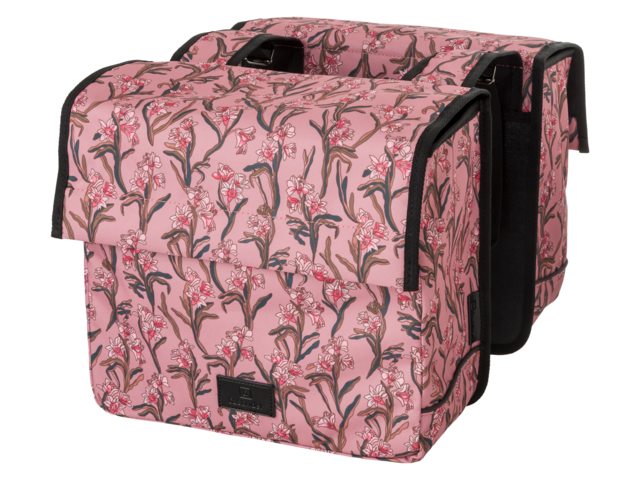 FASTRIDER NYLA DUBBELE FIETSTAS TREND  KIDS FLOURISH/ROZE