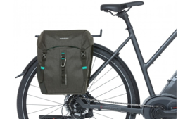 Dubbele fietstas Basil Discovery 365D - 18 liter - black melee