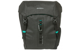 Dubbele fietstas Basil Discovery 365D - 18 liter - black melee
