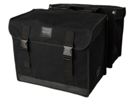 FASTRIDER DUBBELE TAS CANVAS ZWART 65 LITER