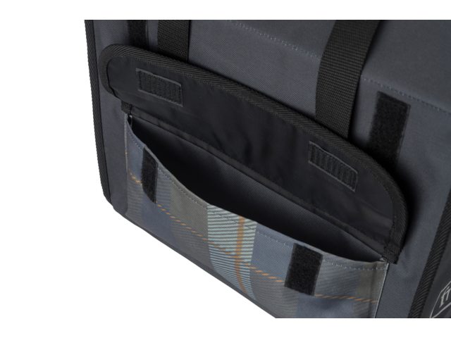 FAST RIDER LASSE LUXE SHOPPER FIETSTAS BASICS CHECK CG