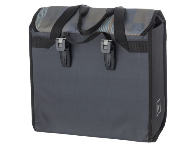 FAST RIDER LASSE LUXE SHOPPER FIETSTAS BASICS CHECK CG