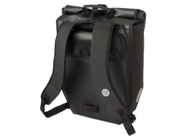 AGU CLEAN ENKELE FIETSTAS/RUGZAK SHELTER LARGE ZWART CG