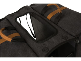 FASTRIDER DUBBELE TAS ISAS BRUIN