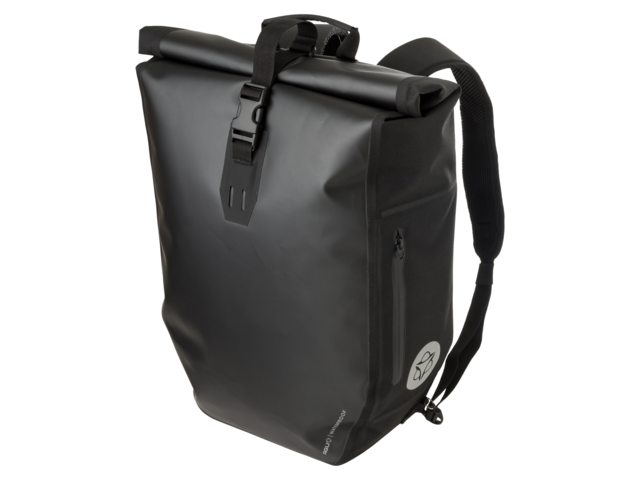 AGU CLEAN ENKELE FIETSTAS/RUGZAK SHELTER LARGE ZWART CG