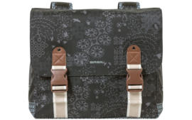 Dubbele fietstas Basil Bohème Carry All - 35 liter - zwart