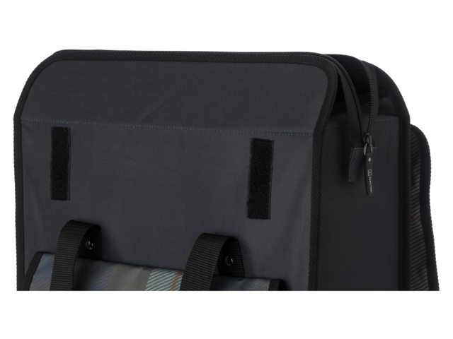FAST RIDER LASSE LUXE SHOPPER FIETSTAS BASICS CHECK CG