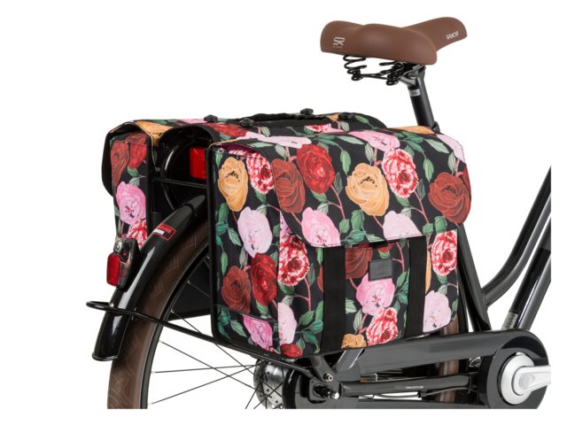 FASTRIDER NYLA DUBBELE FIETSTAS TREND FLORAL